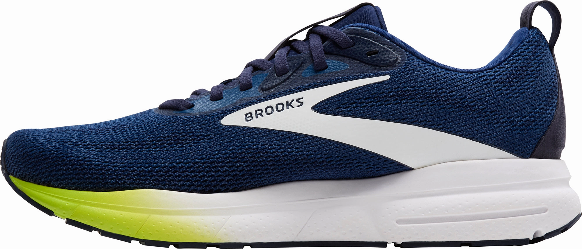 mid - top cut Brooks Trace 4 Mens Running Shoes - Blue