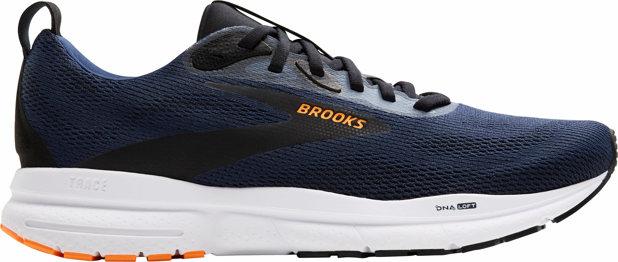 Brooks Trace 4 Mens Running Shoes - Blue running in a charity run shoes casual appearance