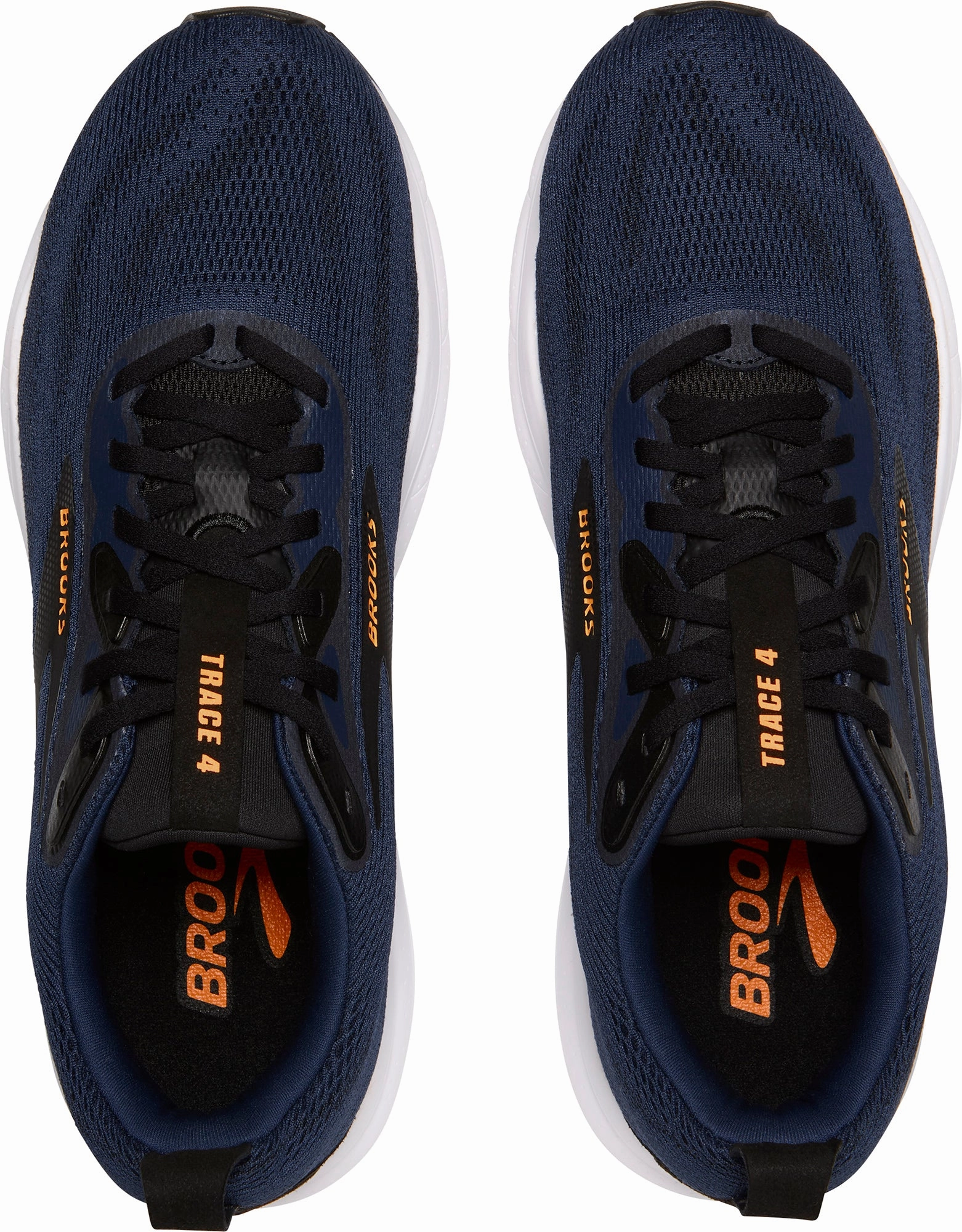 Brooks Trace 4 Mens Running Shoes - Blue studded shoes steampunk - themed running gear