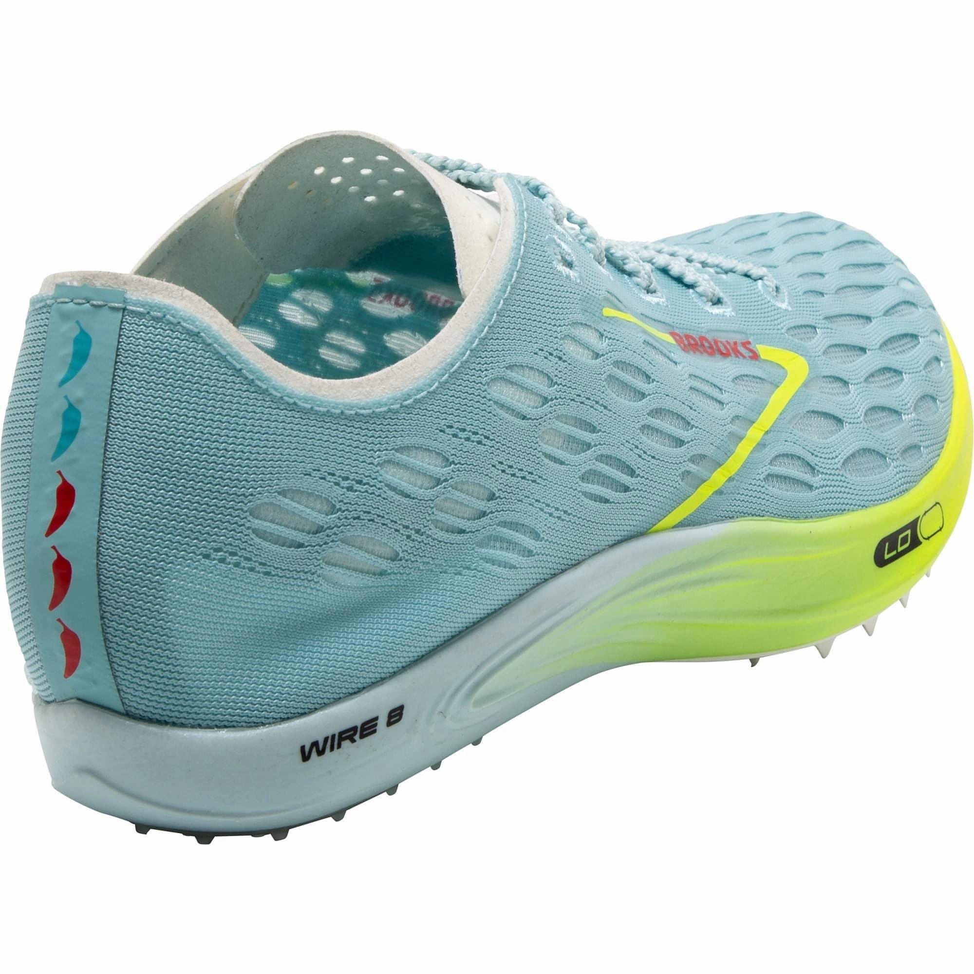 Match Power Brooks Wire 8 Running Spikes - Blue