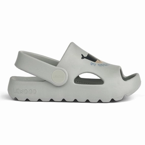 Work Ready Model Step Liewood Morris Sandals Whales Cloud Blue
