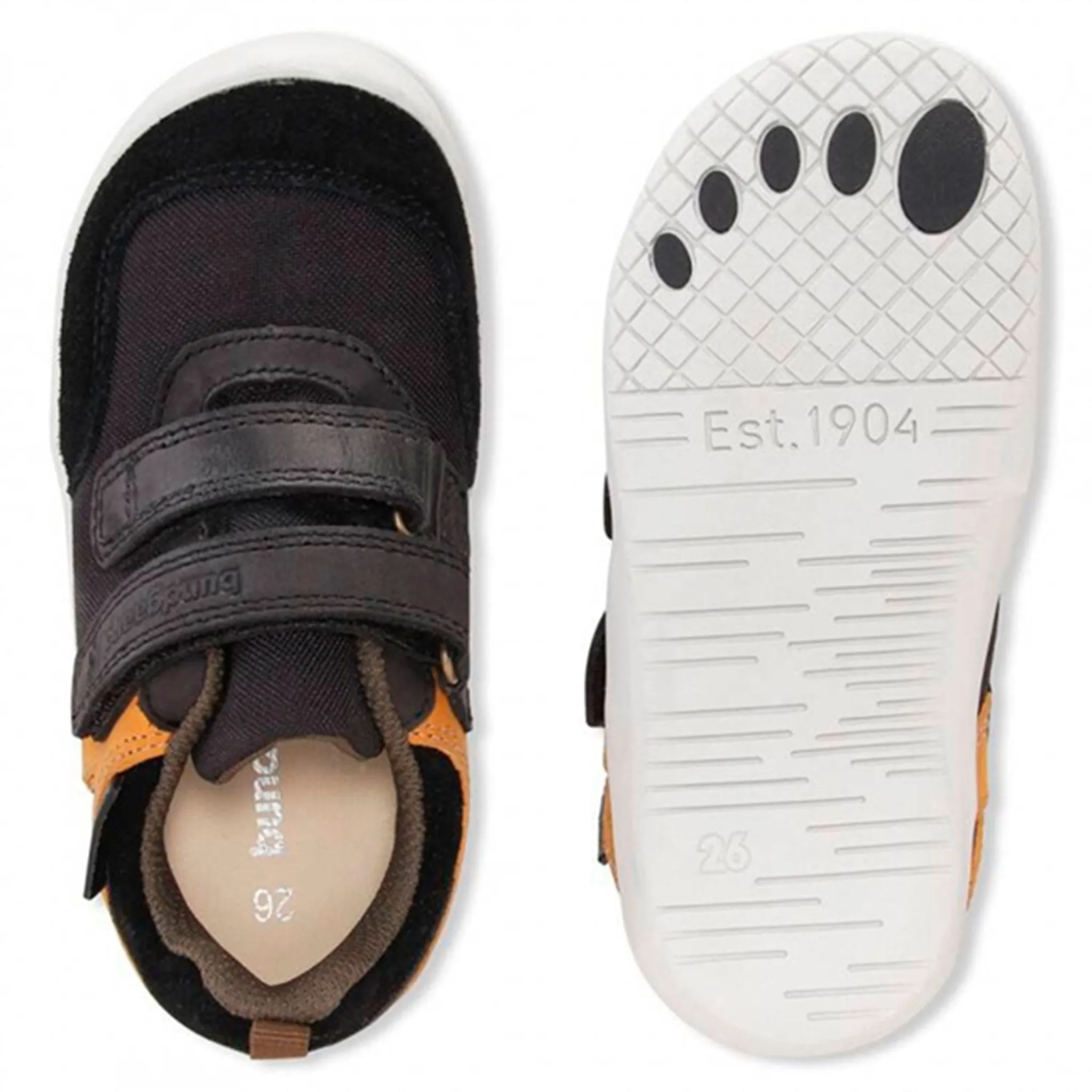 Quick Release Tongue Bundgaard Bennie Strap TEX Sneakers Black WS