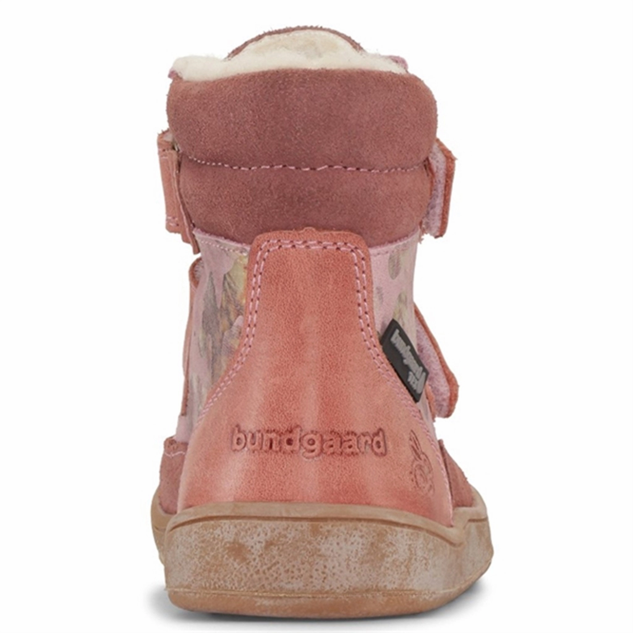 Mid Cut Leather Cool Bundgaard Basil Strap Mini II Tex Winter Boot Rose Mili