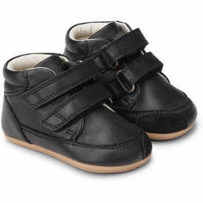 Bundgaard Black Prewalker LaceUp Happy Steps