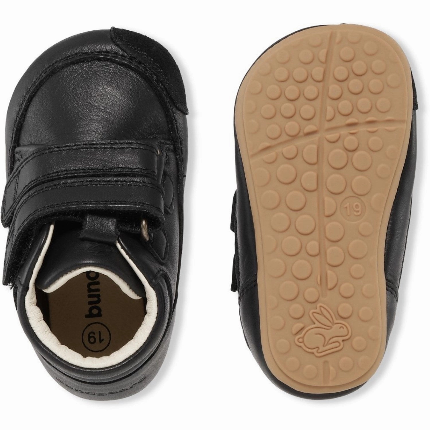 Bundgaard Black Prewalker Lined Inside Comfy Walk