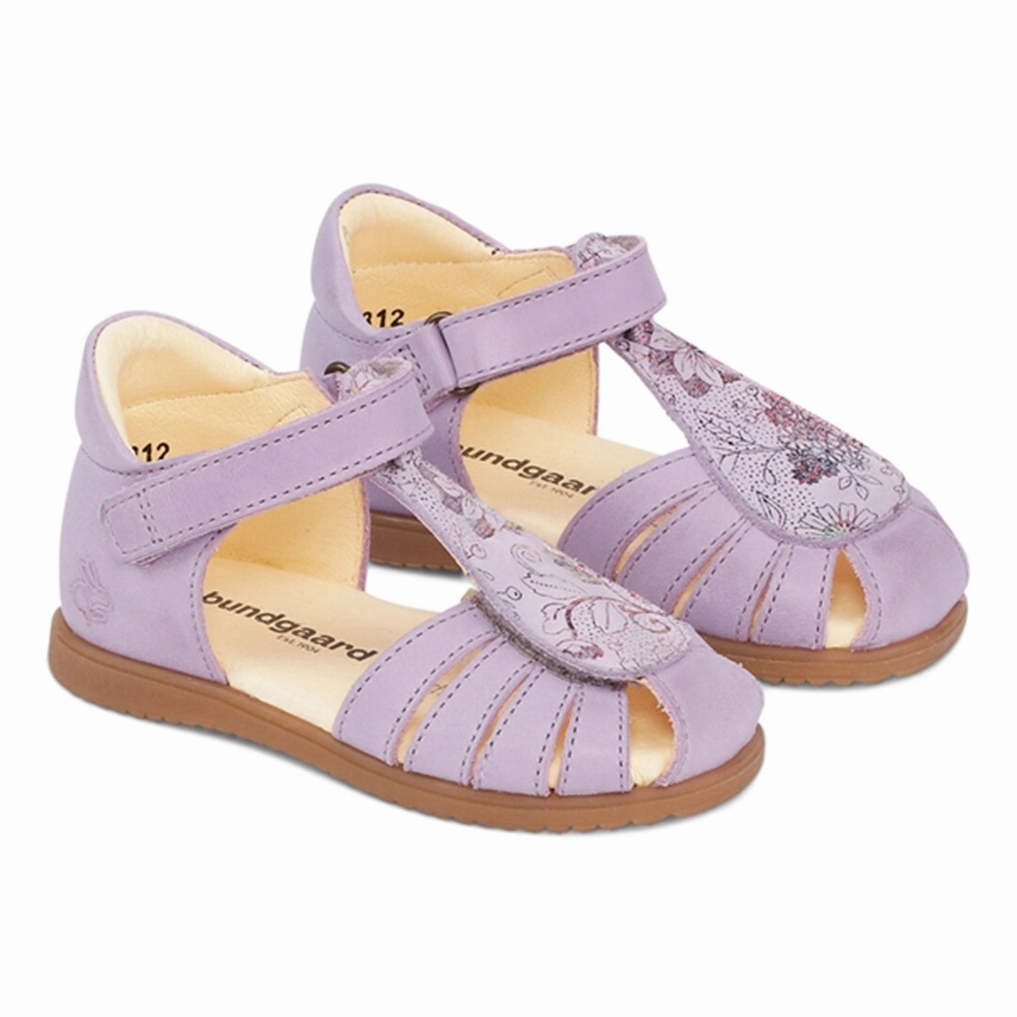 Bundgaard Caroline II Sandal Lilac Gard. No Hassle