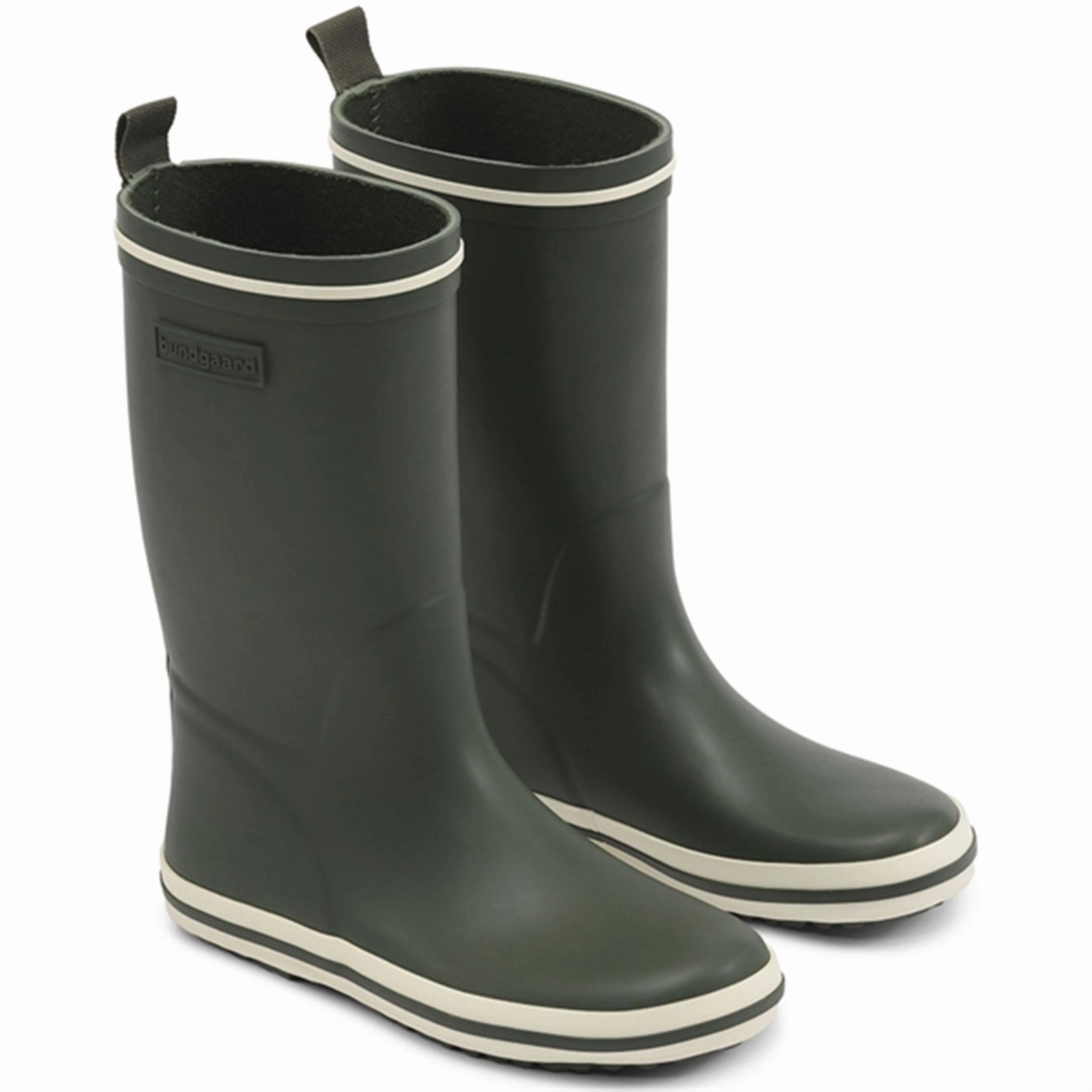 Bundgaard Cloudy High Rubber Boot Army Lightweight Design