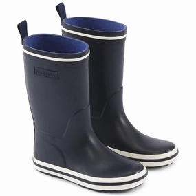 Comfort Lining Rough Terrain Bundgaard Cloudy High Rubber Boot Classic Navy