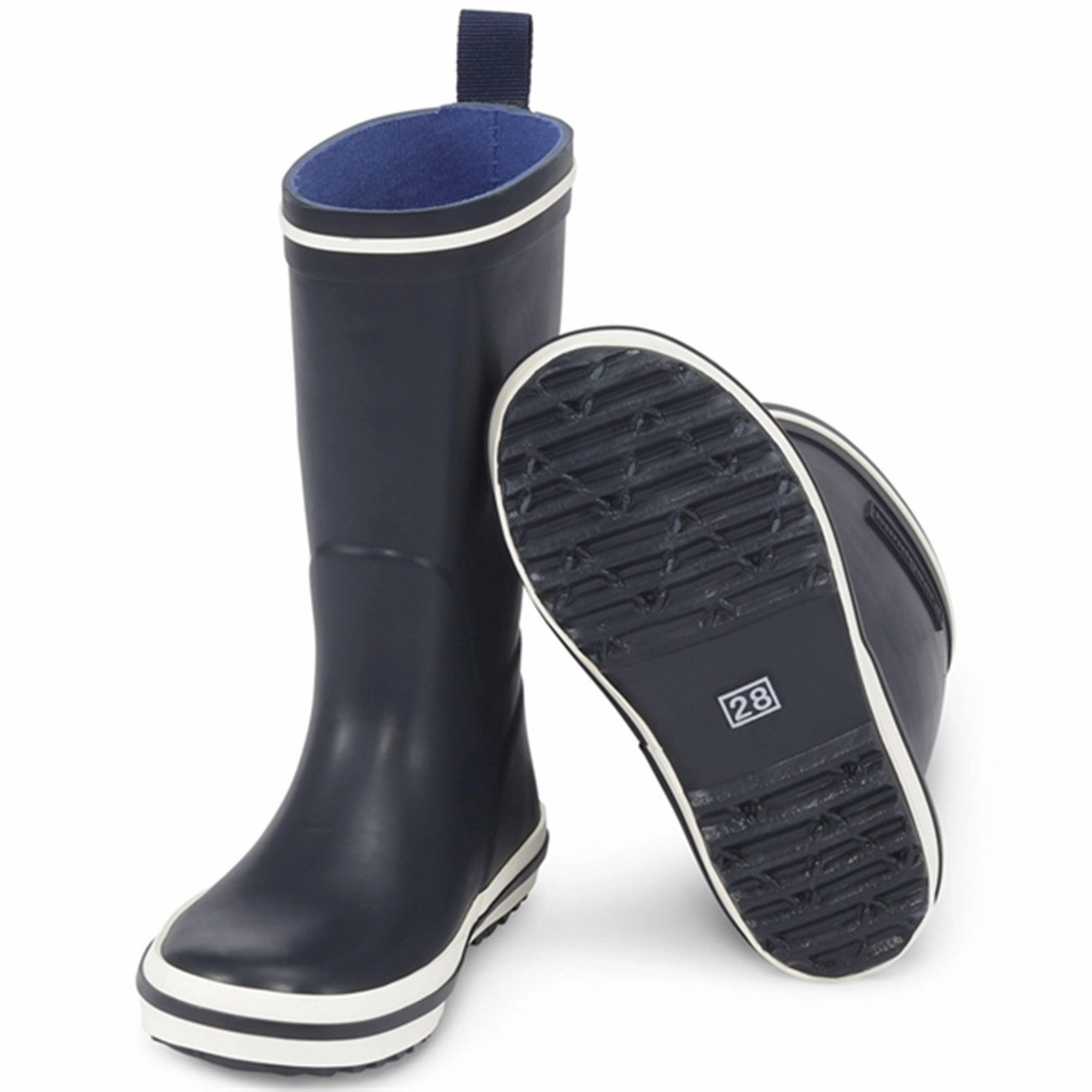 Padded Interior Urban Traveler Ankle padding Bundgaard Cloudy High Rubber Boot Classic Navy