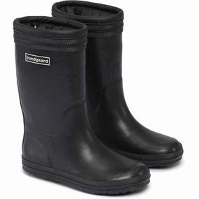 Bundgaard Cloudy High Warm Rubber Boot Black Night Out All-Purpose