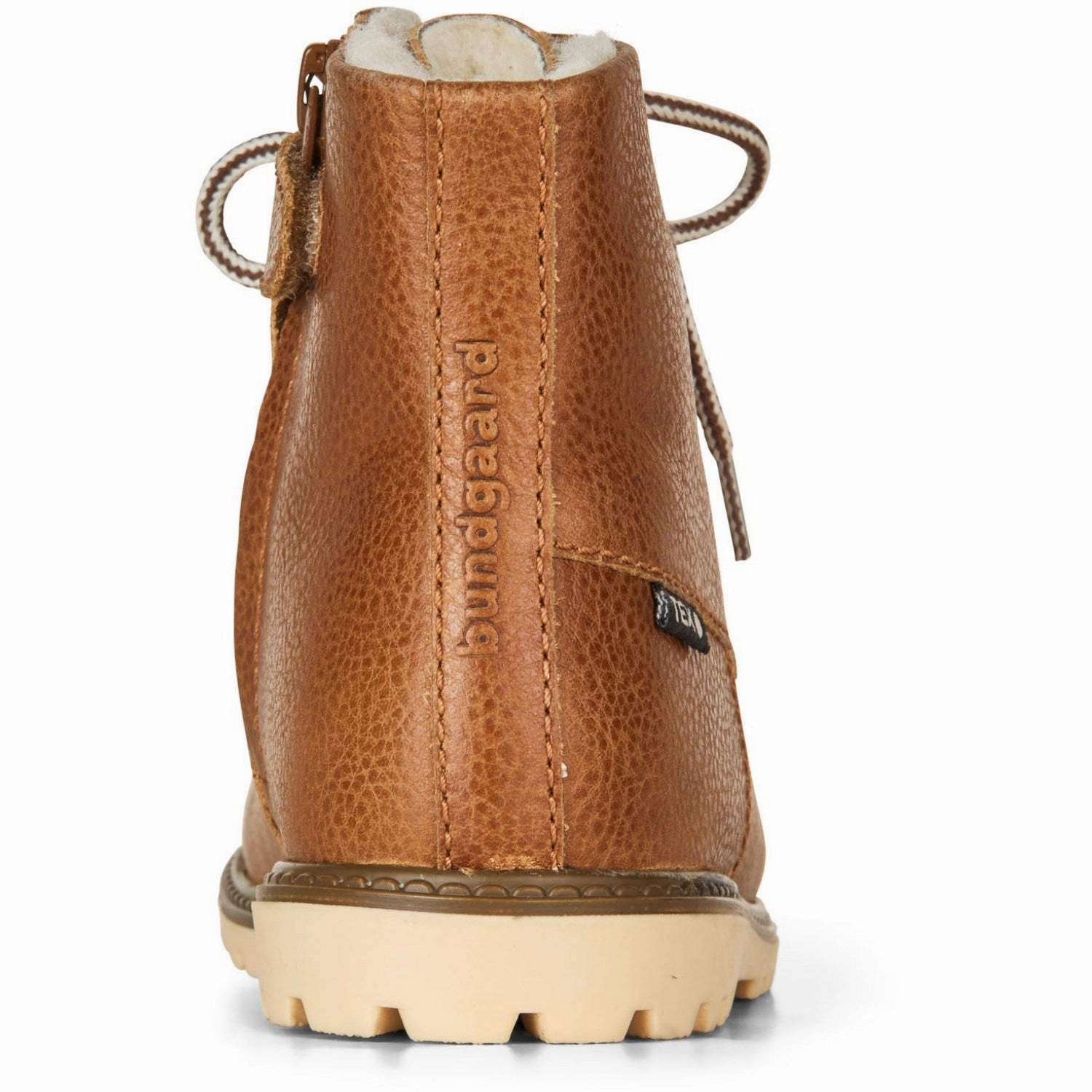 Bundgaard Cognac Riley Ergonomic Arch Design Ventilated Footbed