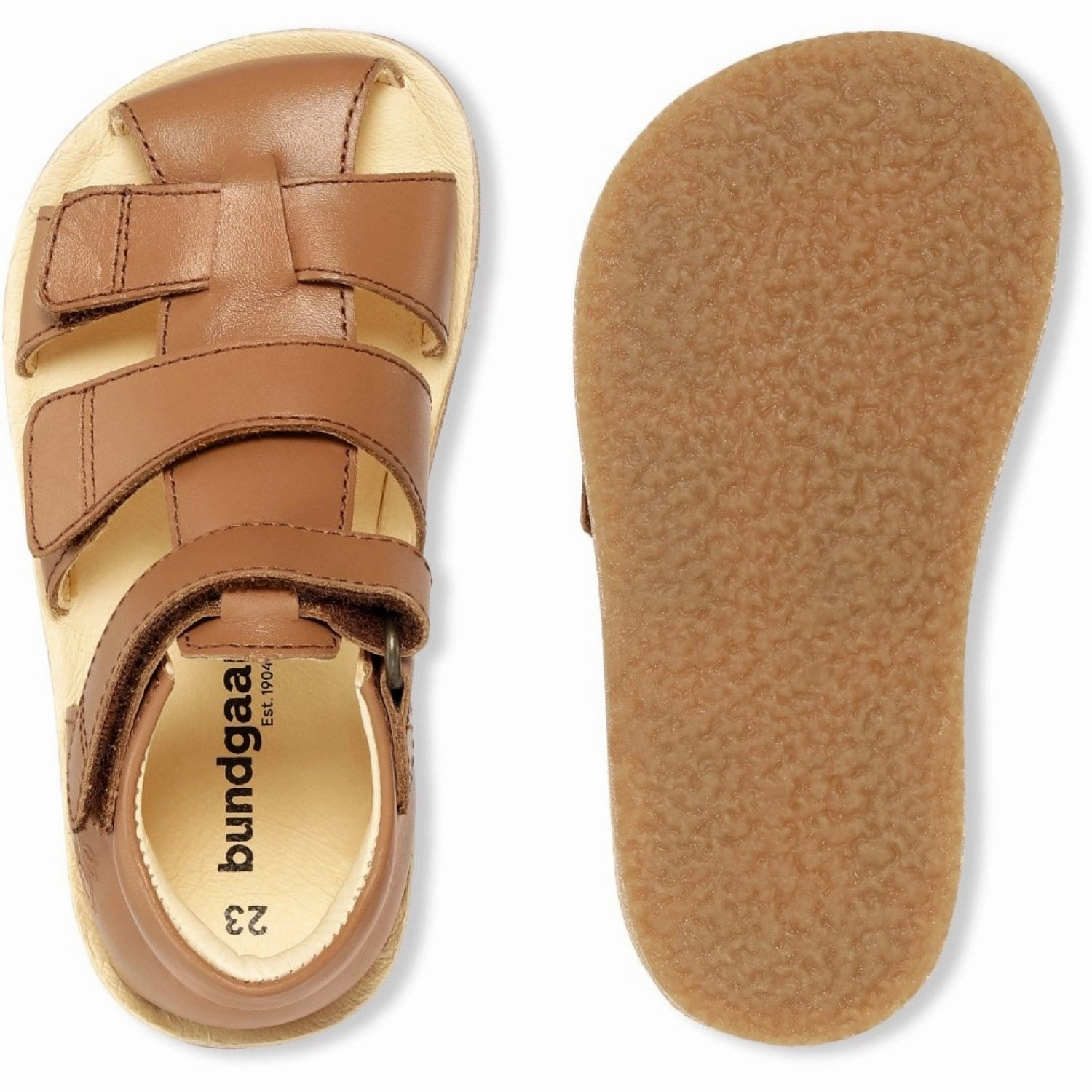 Bundgaard Cognac Savi Durable Outsole Lug Pattern