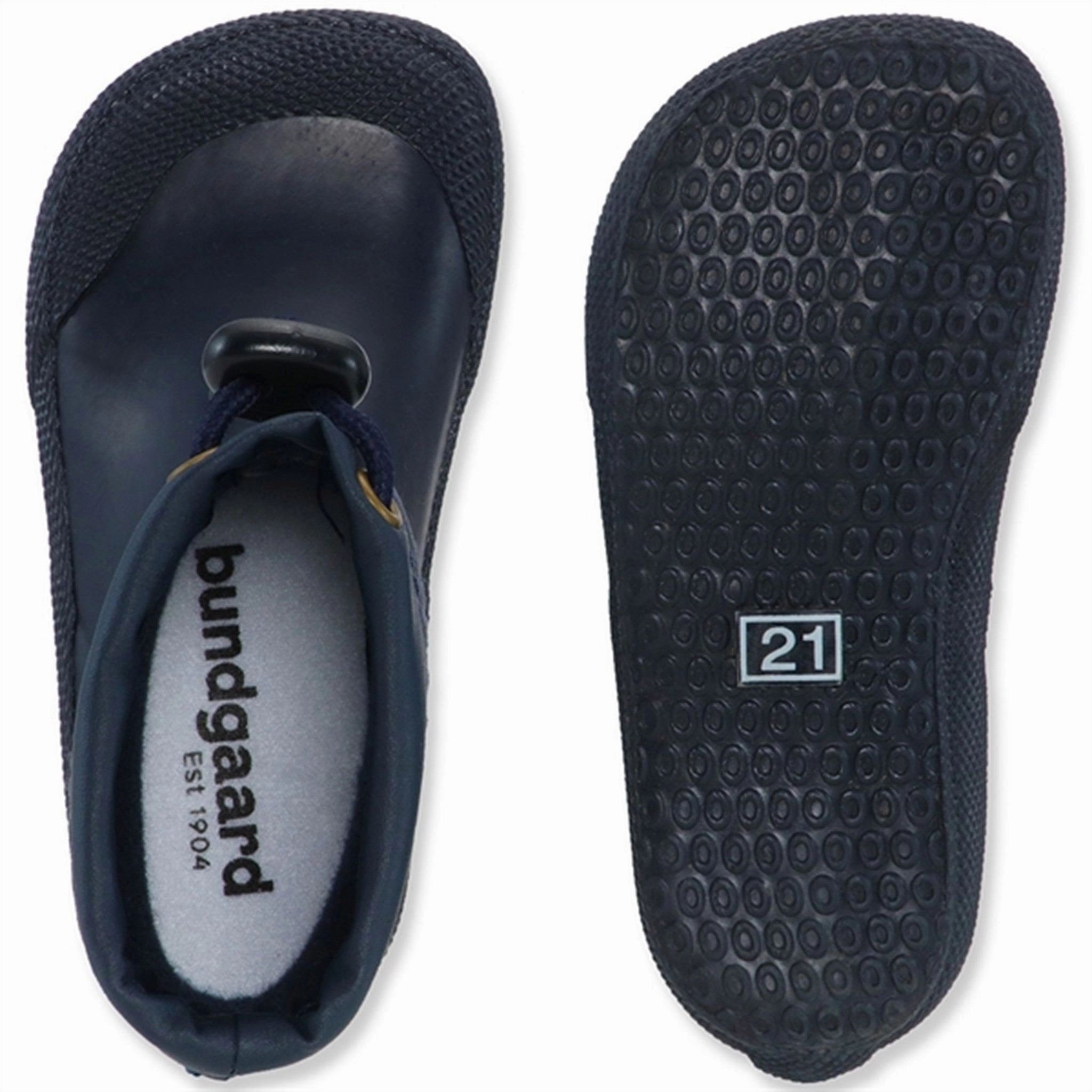 Cozy And Warm Bundgaard Cover Rubber Boot Prewalker Navy