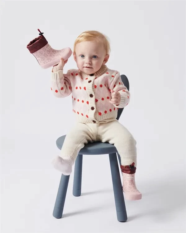 Bundgaard Cover Rubber Boot Rabbit Rose Fashion Guy Low Rise