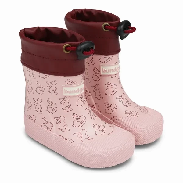Bundgaard Cover Rubber Boot Rabbit Rose Waterproof Active Nomad Smooth Soles