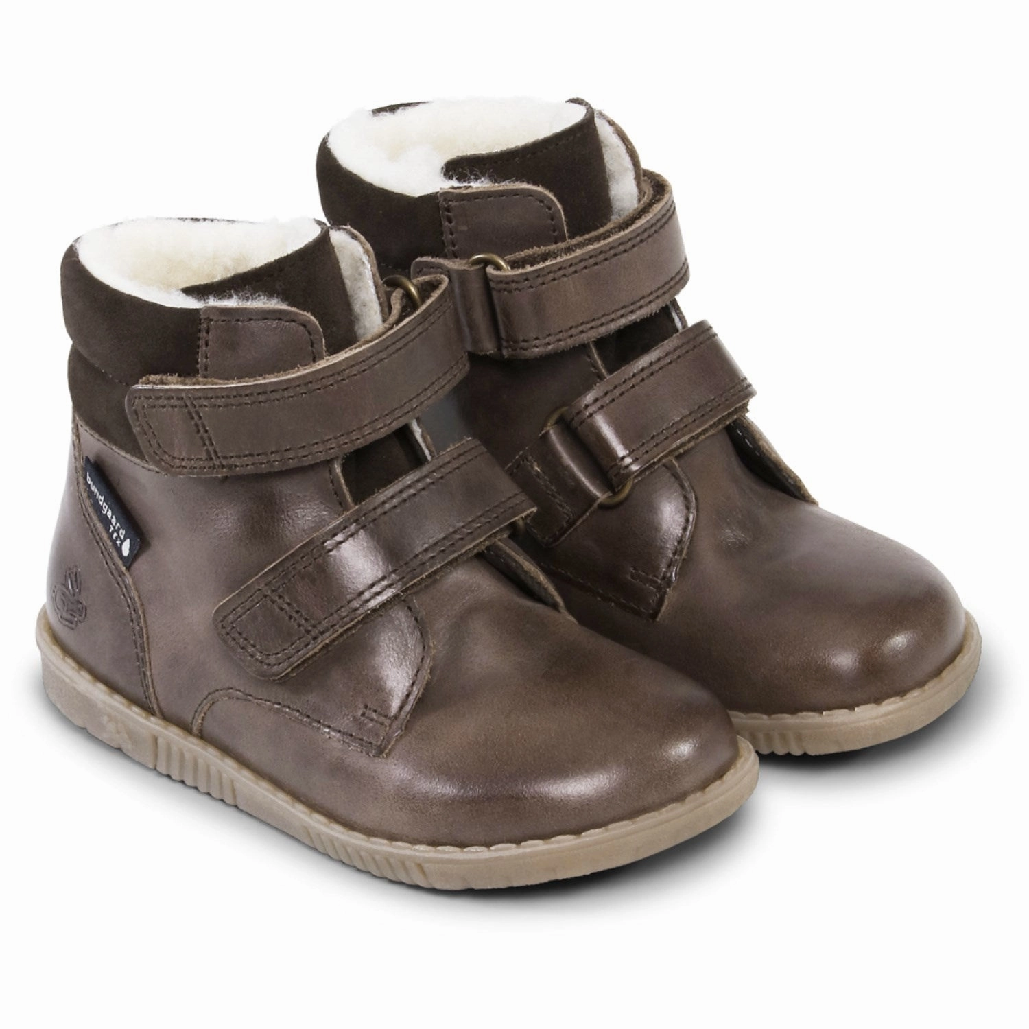 Bundgaard Dark Brown Rabbit Rubber Compound Outsole