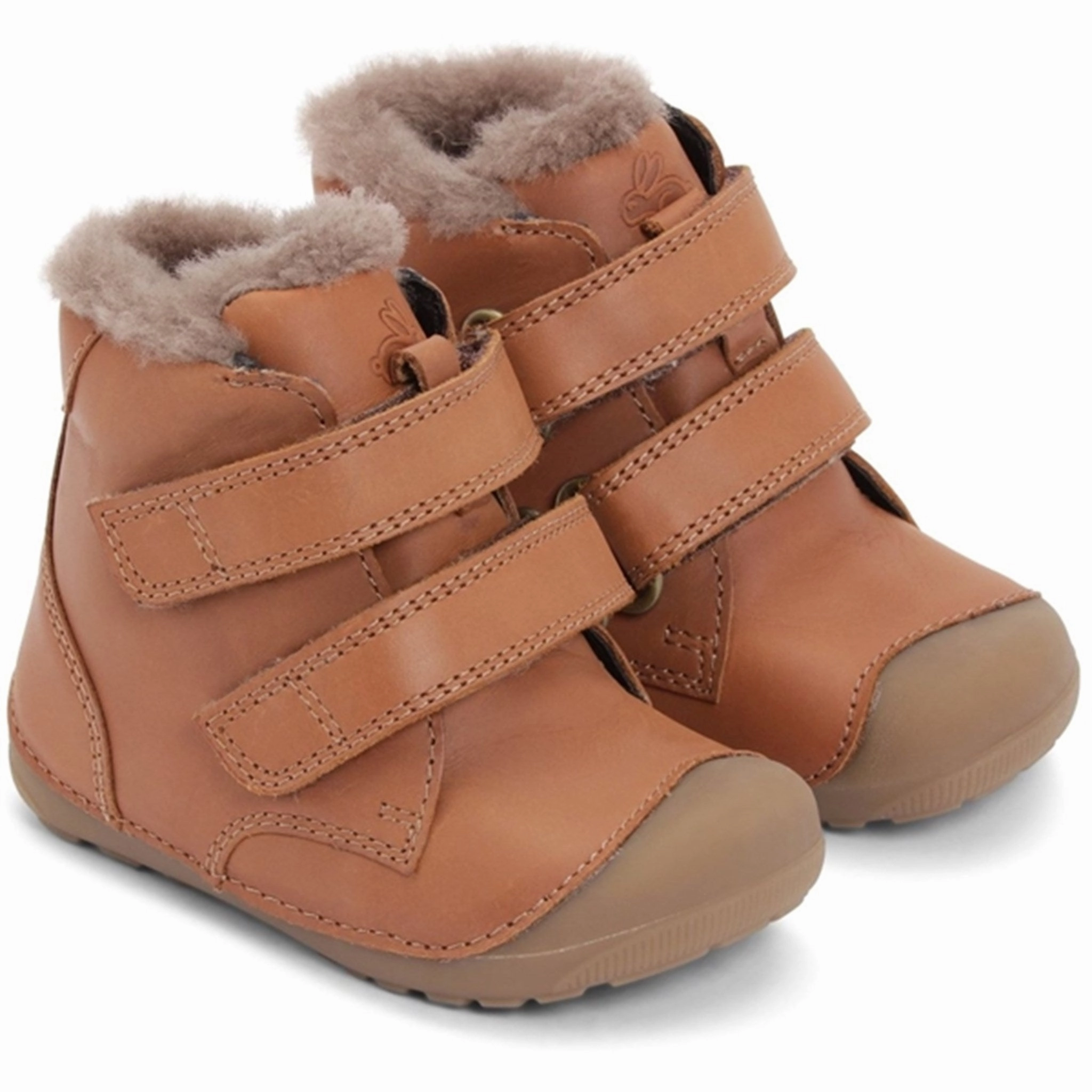 Bundgaard Petit Mid Lamb II Winter Boot Cognac WS Feather Light Hiking Trails