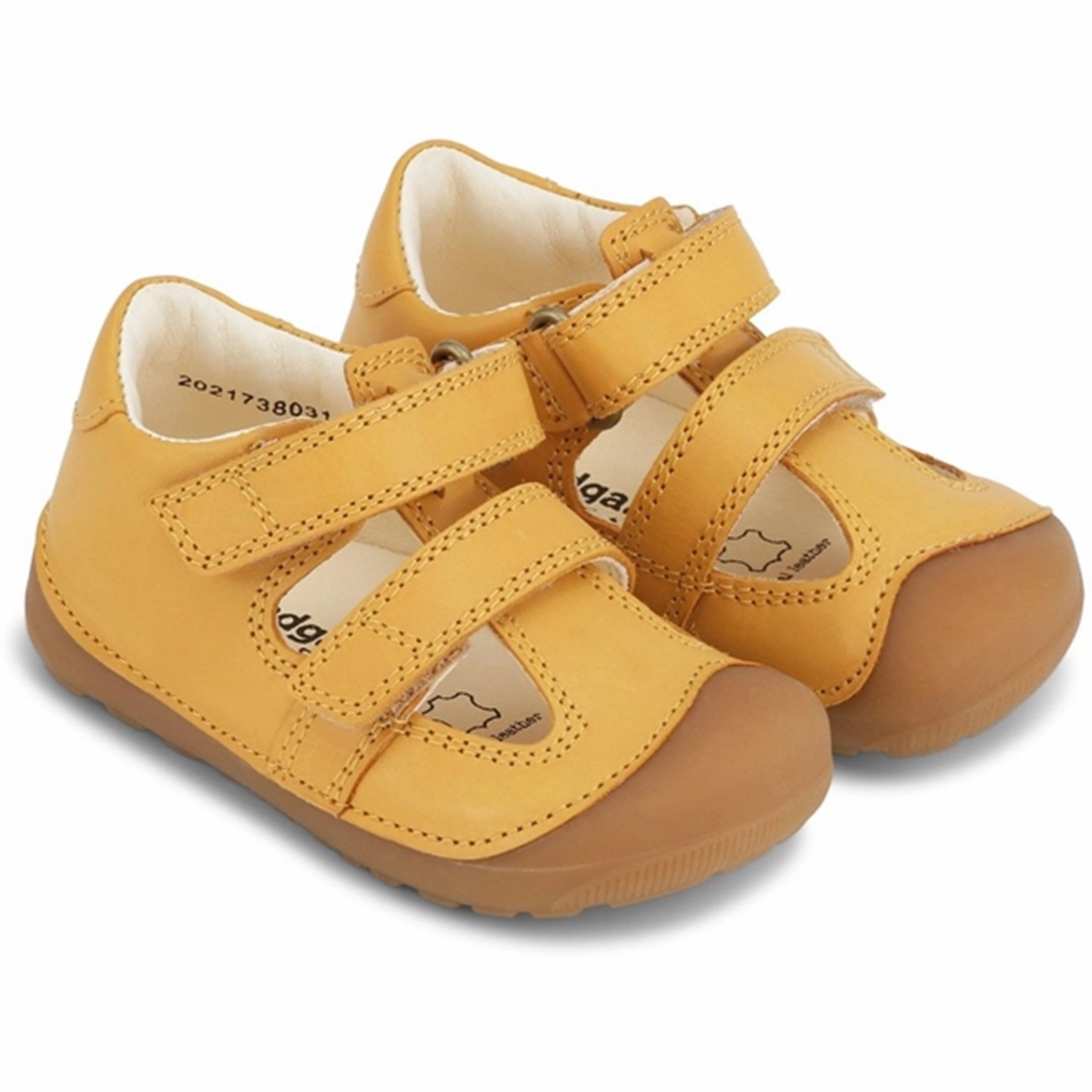 Bundgaard Petit Summer Sandal Mustard WS Multi Layer Cushioning Chic Sandals for Every Day