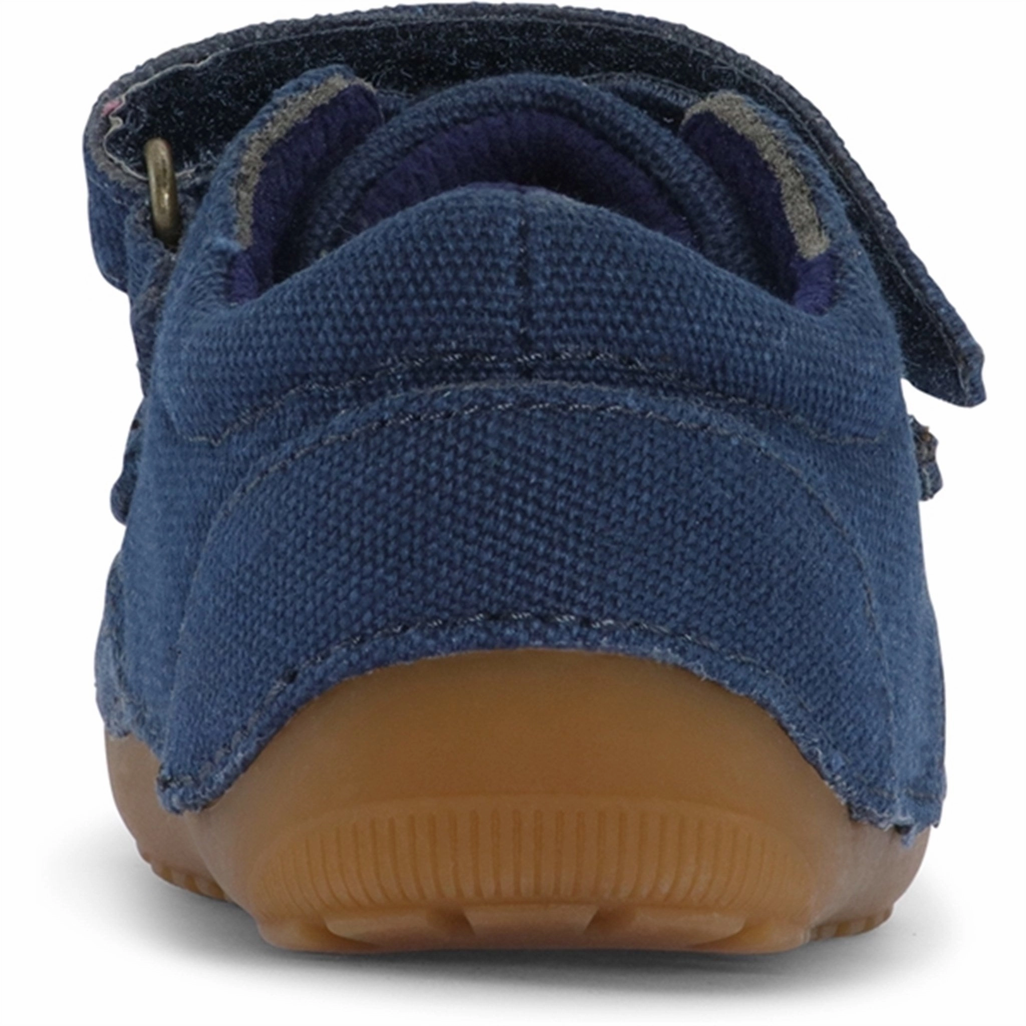 Bundgaard Prewalker Petit Strap Canvas Navy Canvas Lasting Comfort Coach Hike
