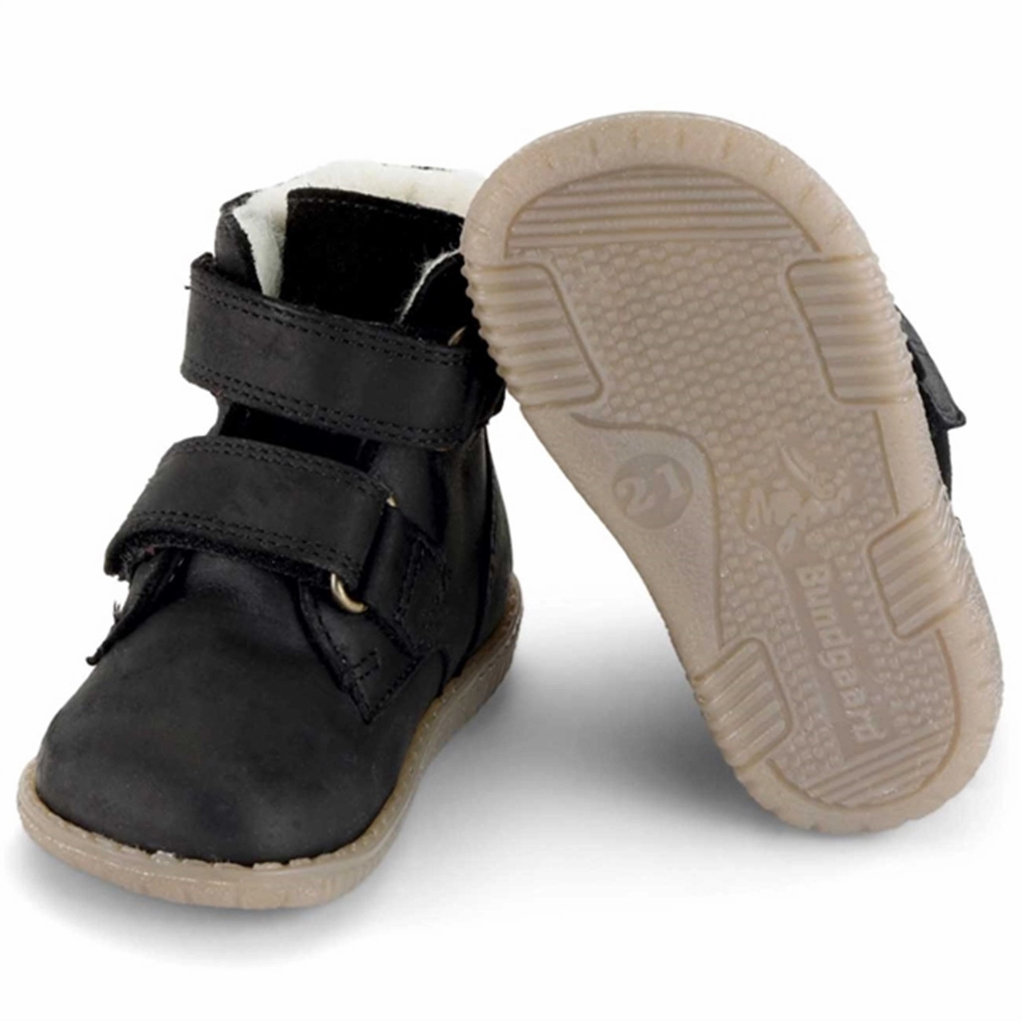 Bundgaard Rabbit Boots Velcro Black ON Feather Light Snow Trekker