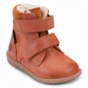 Bundgaard Rabbit Boots Velcro Tan Anti   Static