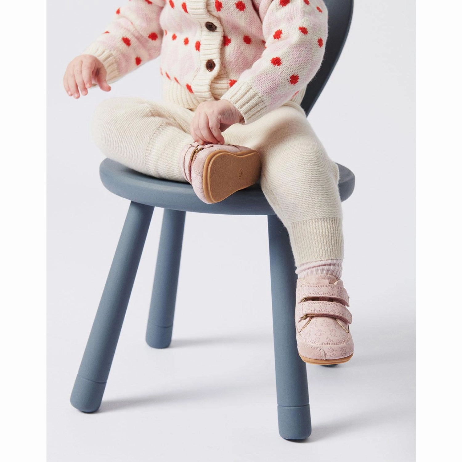 Bundgaard Rabbit Old Rose Prewalker II Strap Breath Option