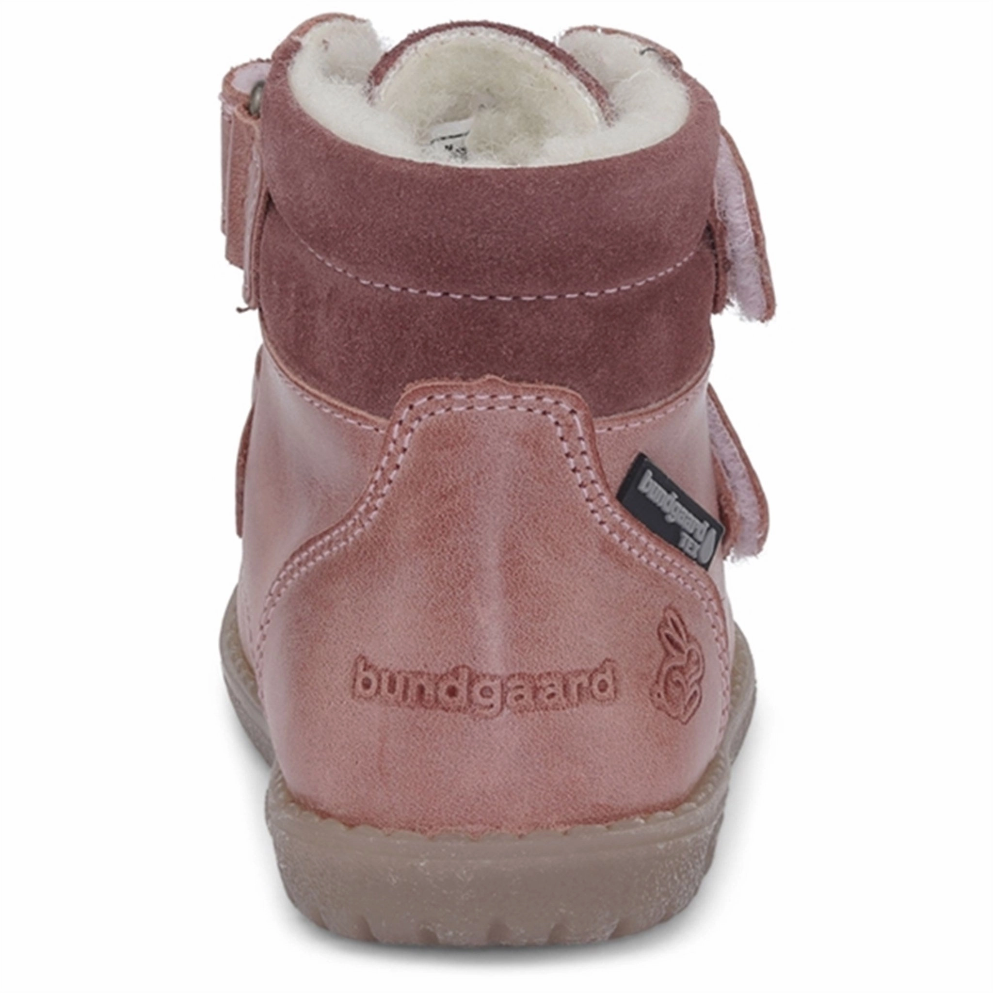 Durable Leather Comfortable Touch Bundgaard Rabbit Strap TEX Winter Boots Old Rose WS
