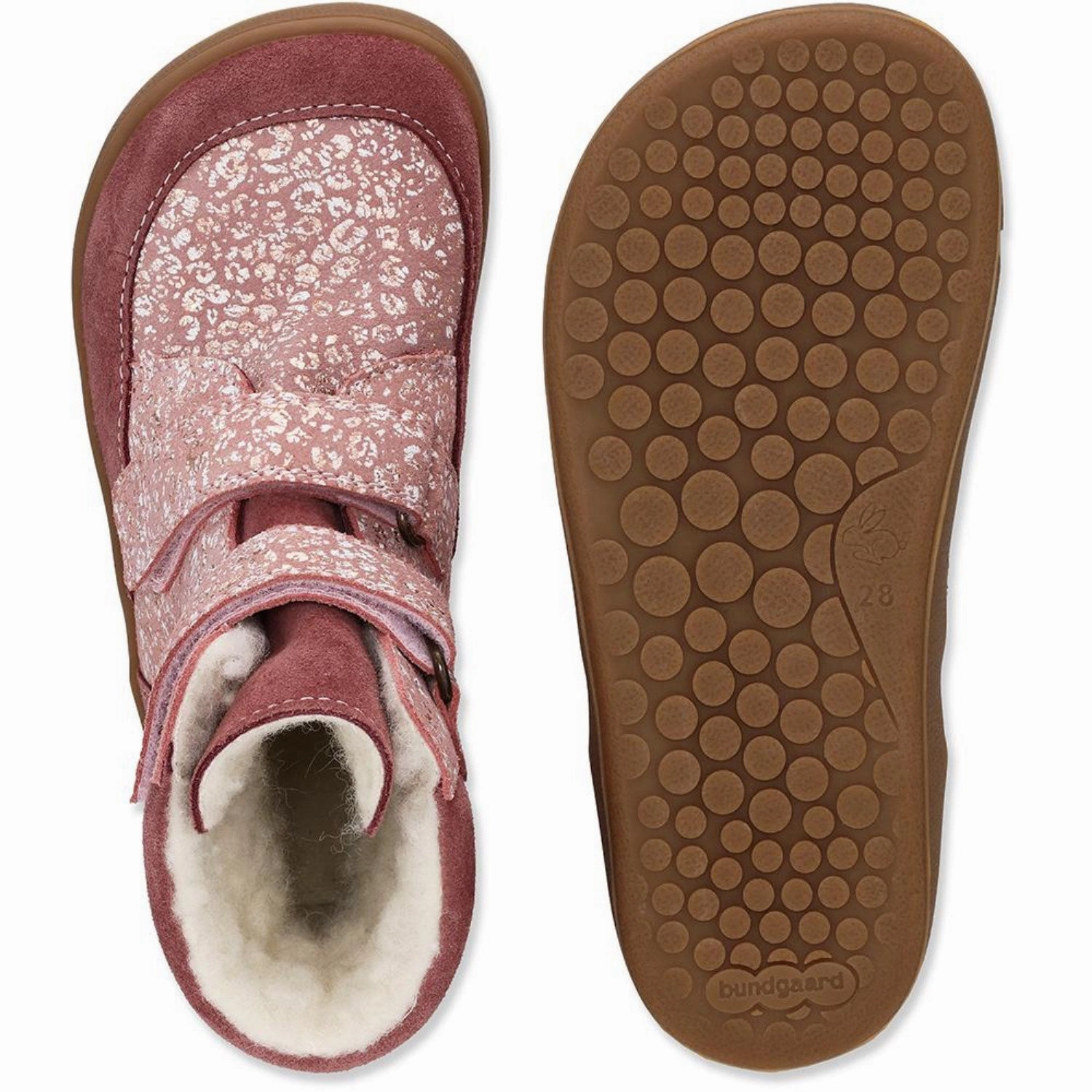 Seamless Comfort Weekend Camping Tactile Feedback Sole Bundgaard Rose Shell Basil Strap II TEX