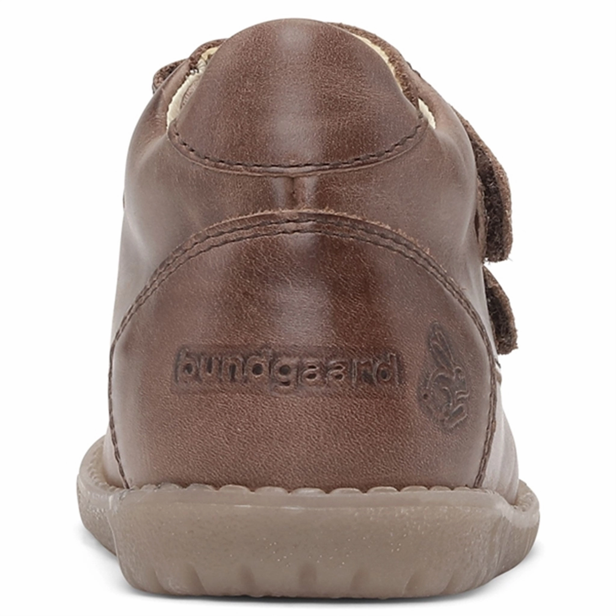 Detachable Insole Functional Fit Bundgaard Ruby II Velcro Brown Shoe