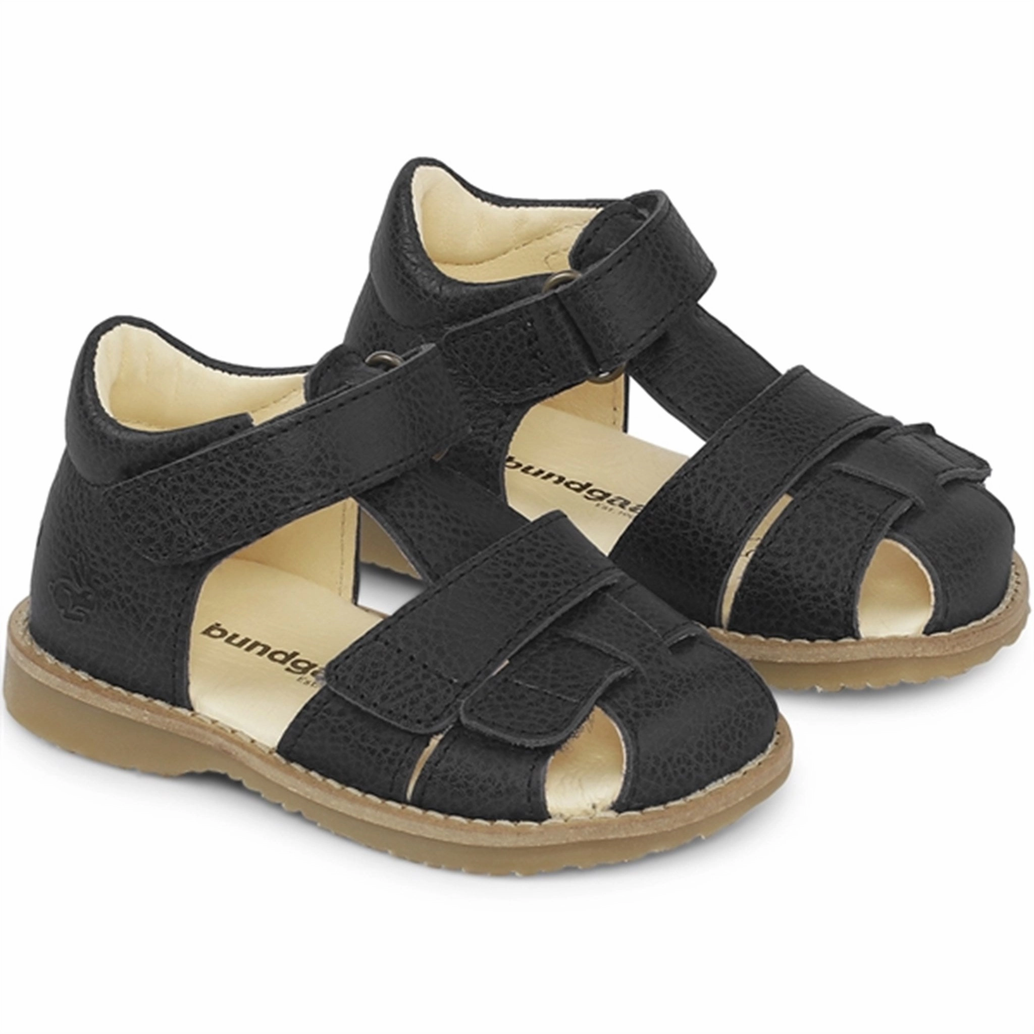 Bundgaard Samir Sandal Black Sun-Ready