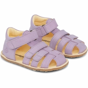 Bundgaard Sebastian II Sandal Lilac WS Snake Skin Green Fresh