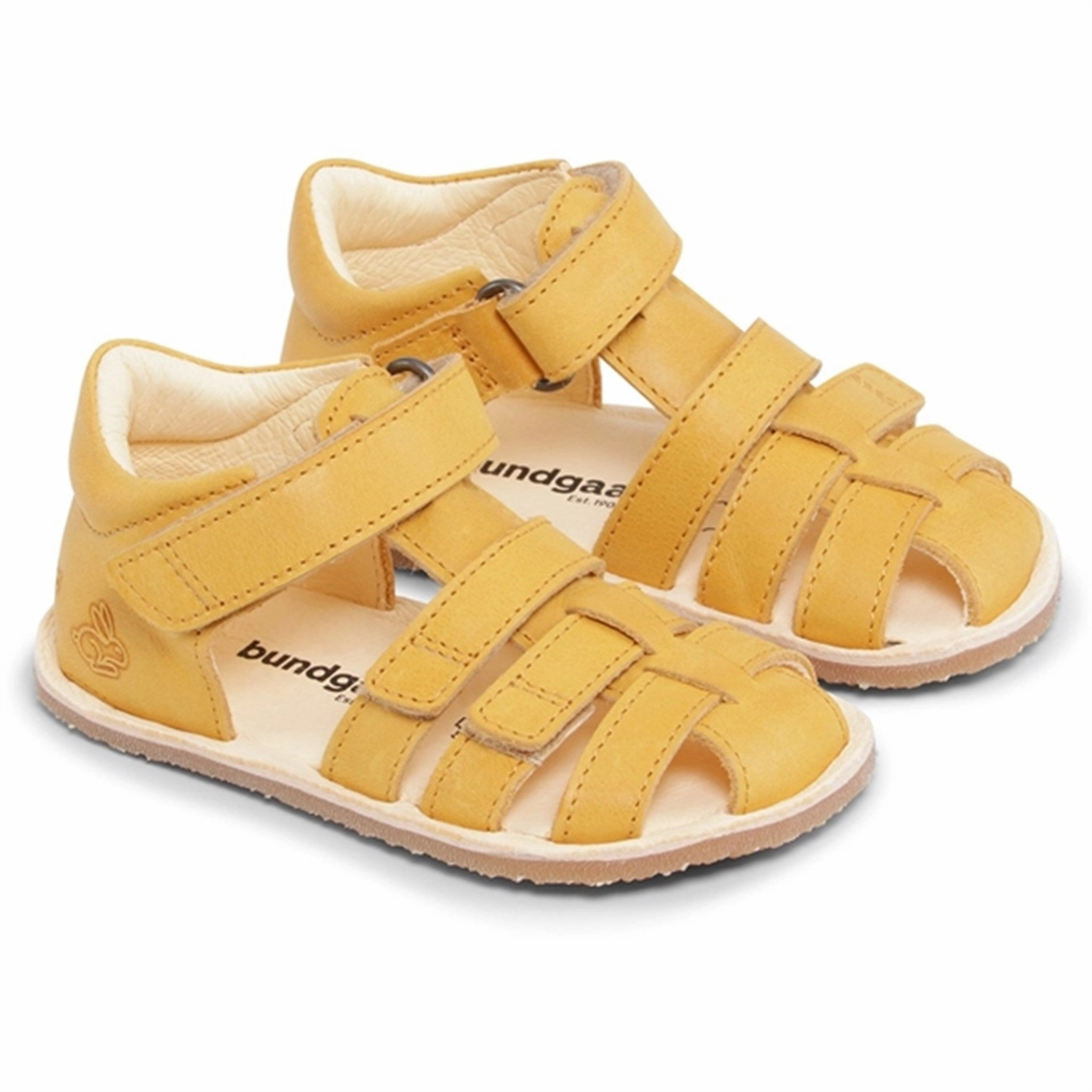 platform Flat Base Bundgaard Sebastian II Sandal Mustard WS