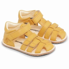 platform Flat Base Bundgaard Sebastian II Sandal Mustard WS