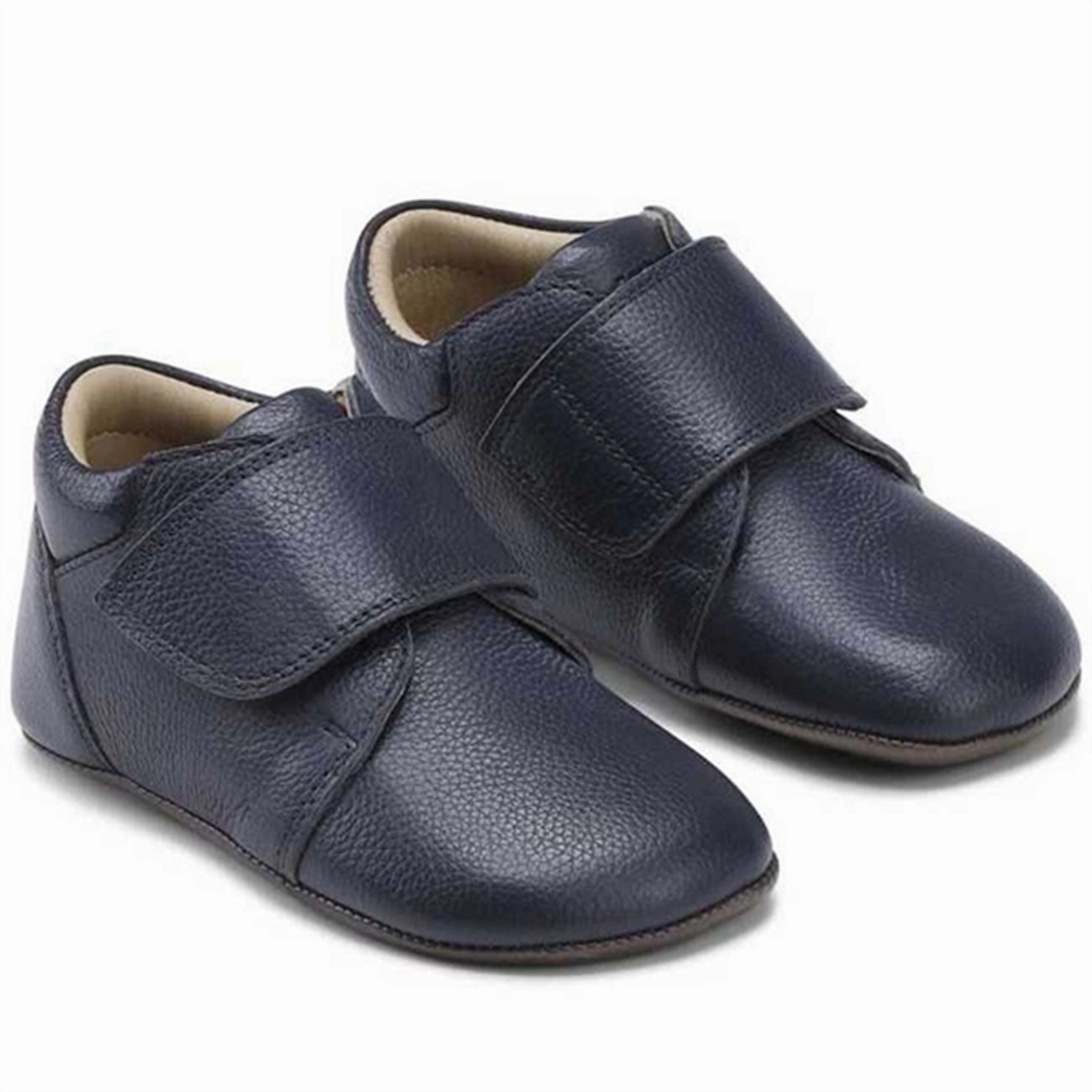 Bundgaard Tannu Indoor Shoe Navy Comfortable foot wrap Odor Resistant