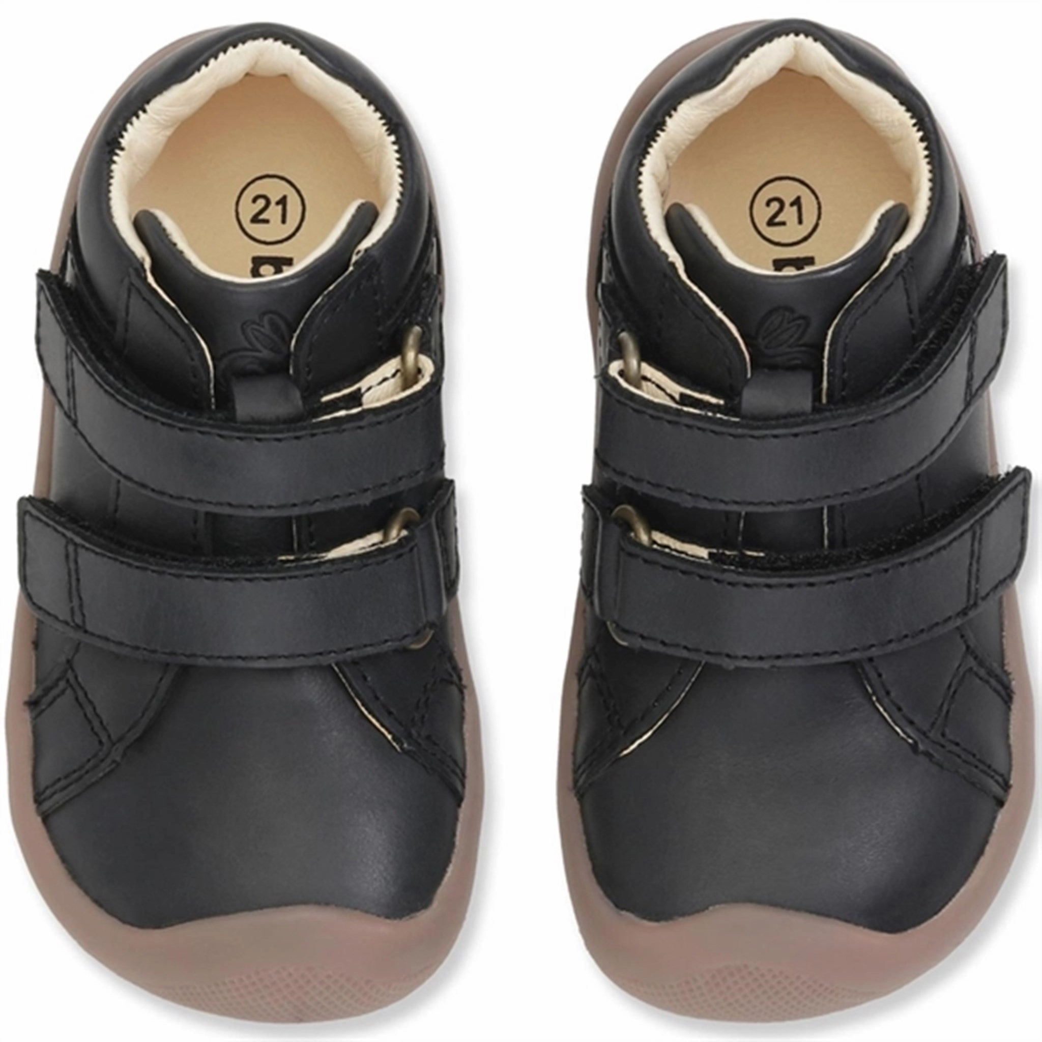 Bundgaard The Walk Velcro Black Shoe foldable