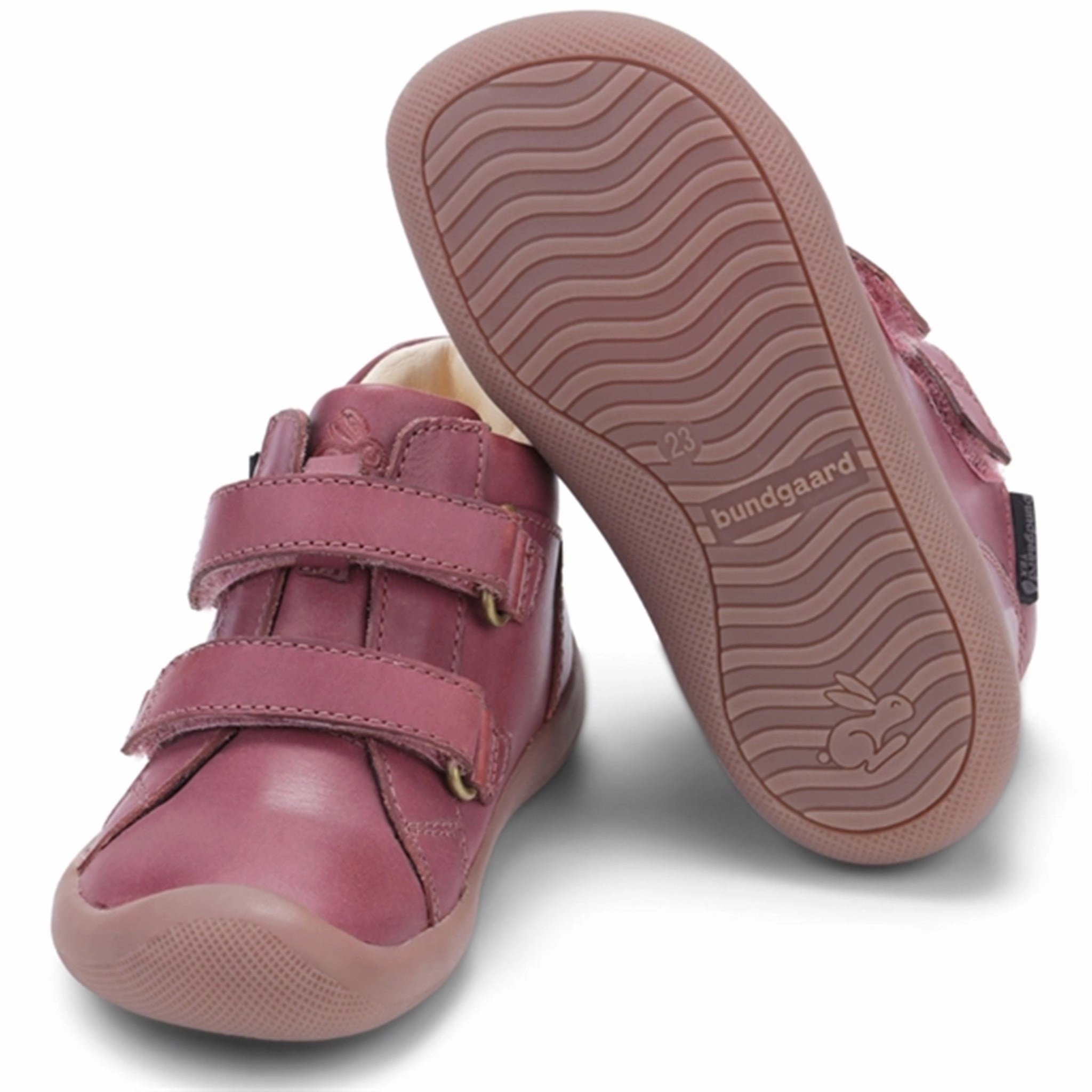 Winter Comfort Bundgaard The Walk Velcro Tex Shoes Dark Rose