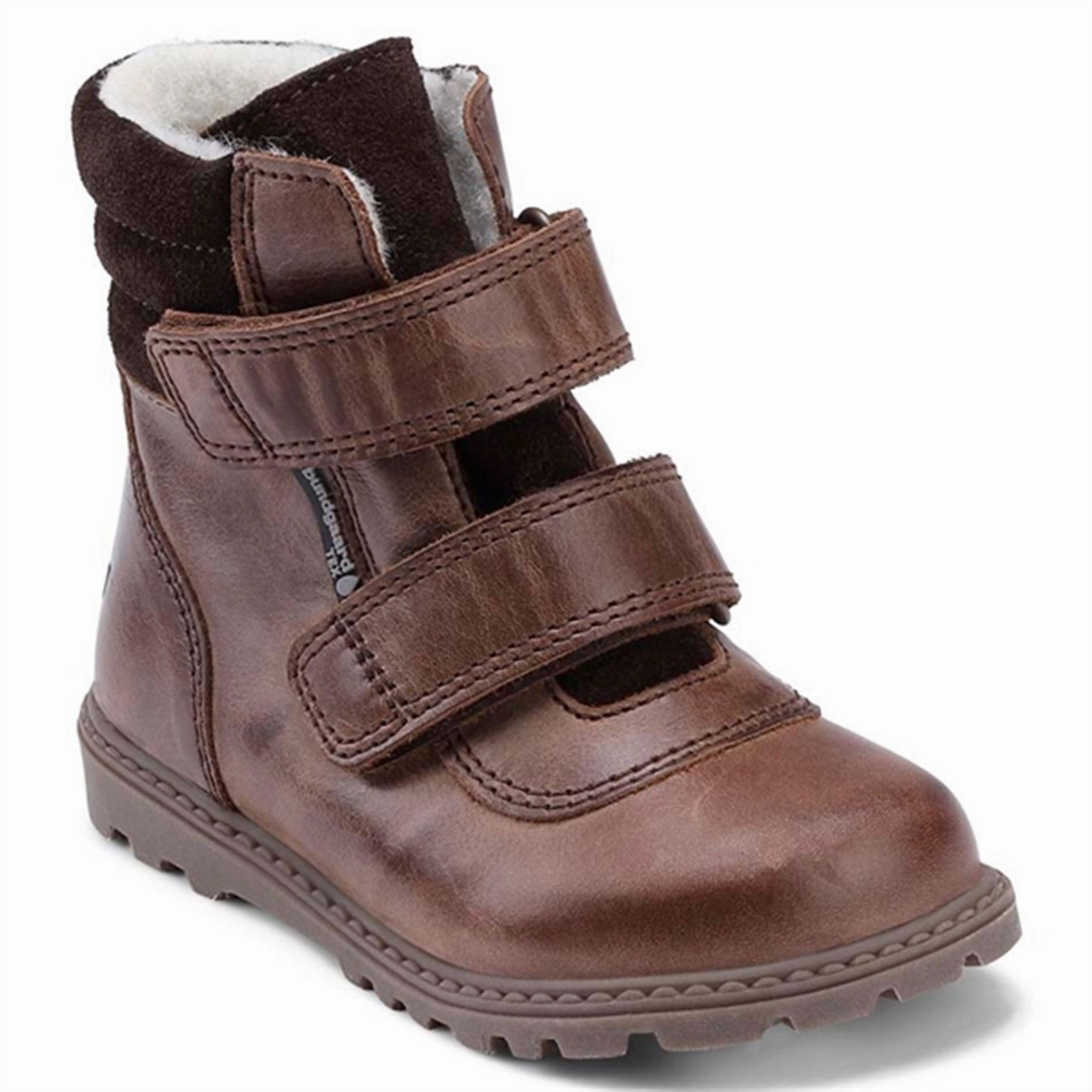 Cushioned Step Weather Resistant User Abrasion   Resistant Bundgaard Tokker TEX Winter Boots Brown WS