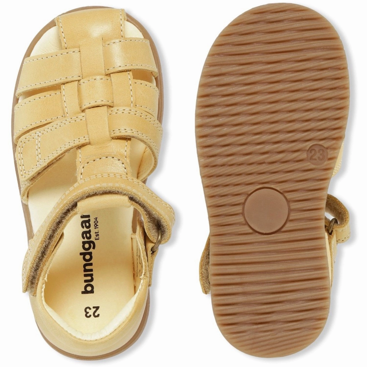 Bundgaard Yellow Bali Suede Comfortable Design