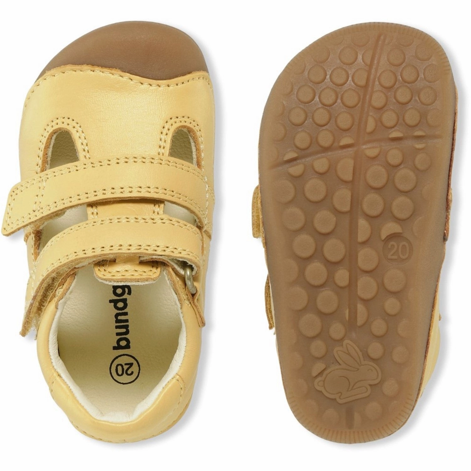 Bundgaard Yellow Petit Summer Blown Rubber Adjustable Straps