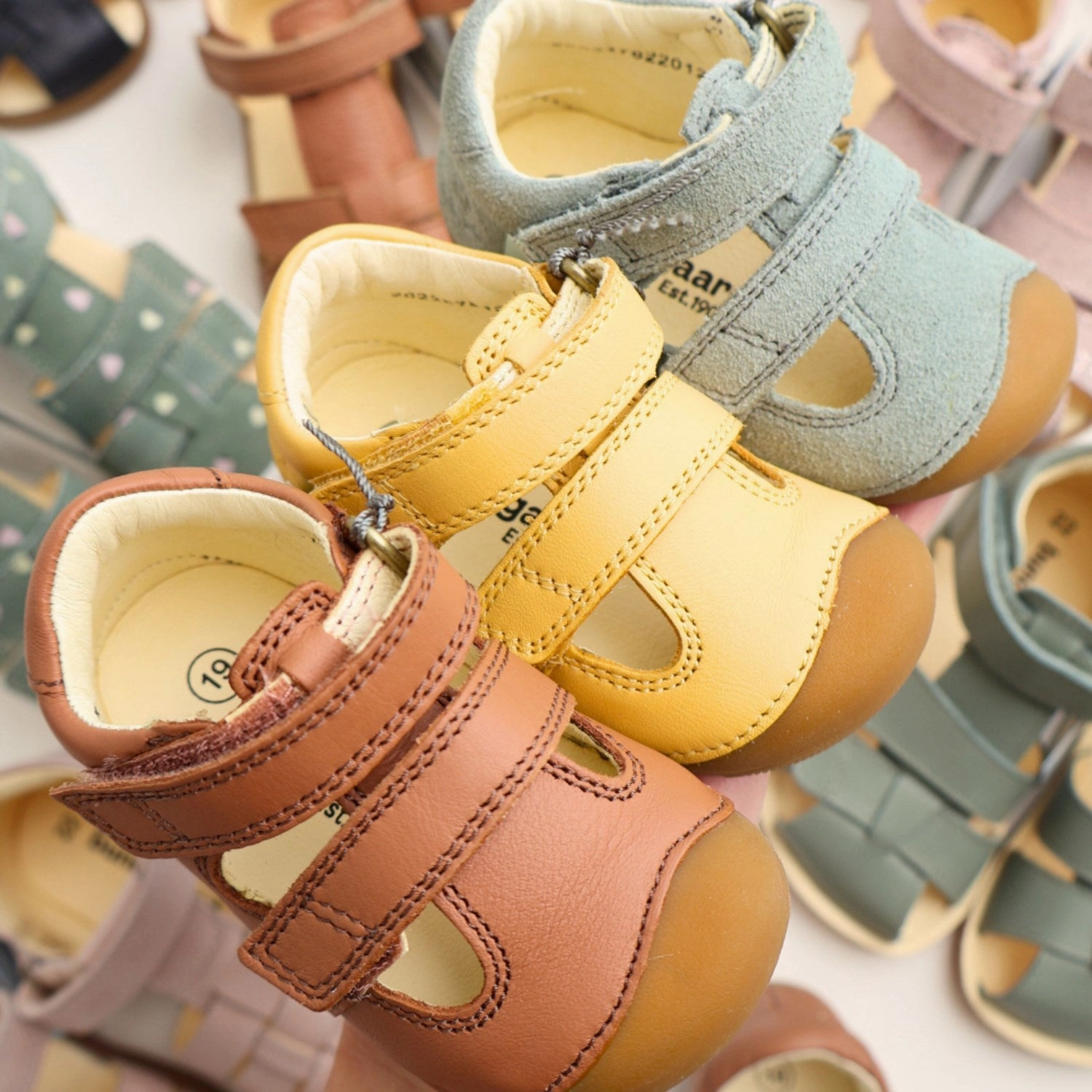 Flexible Outsole Adjustable band Bundgaard Yellow Petit Summer