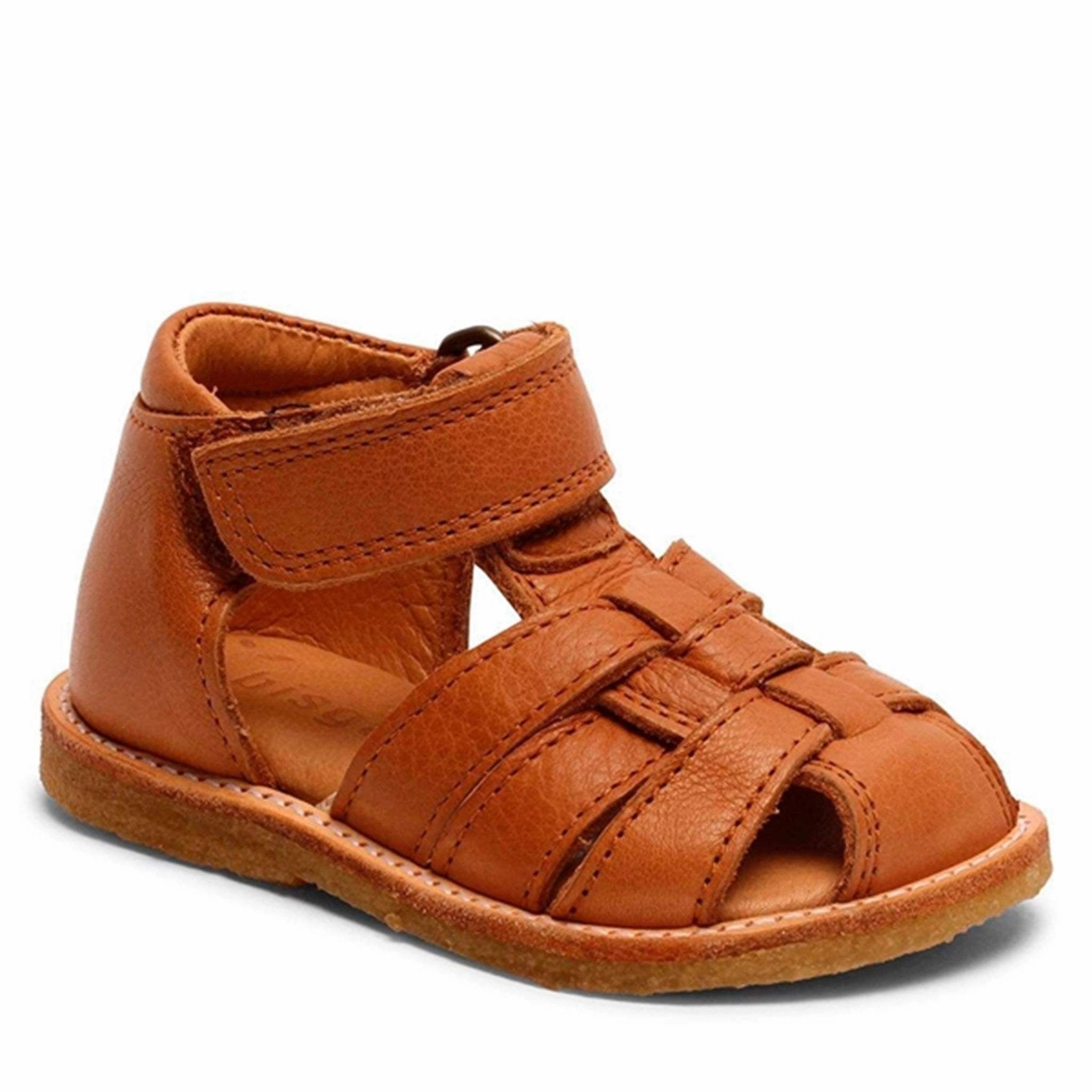 Bisgaard Ami Sandal Cognac Easy Entry Look Sharp