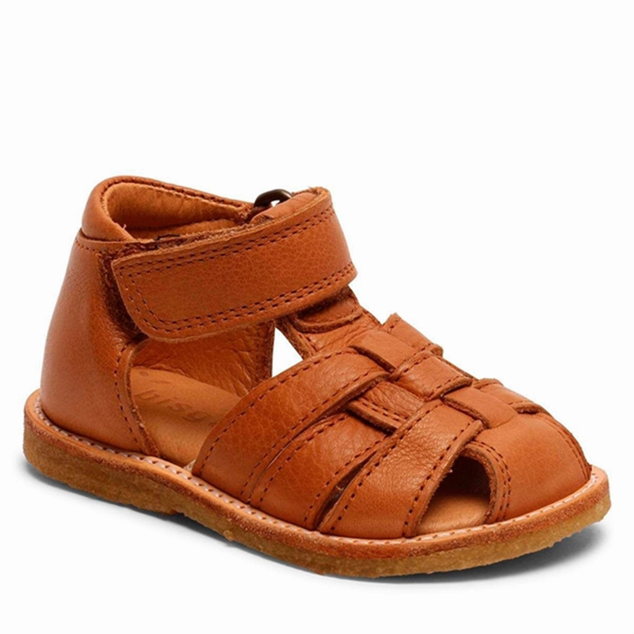 High-Quality Material Bisgaard Ami Sandal Cognac