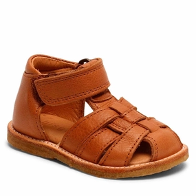 Bisgaard Ami Sandal Cognac Easy Entry Look Sharp