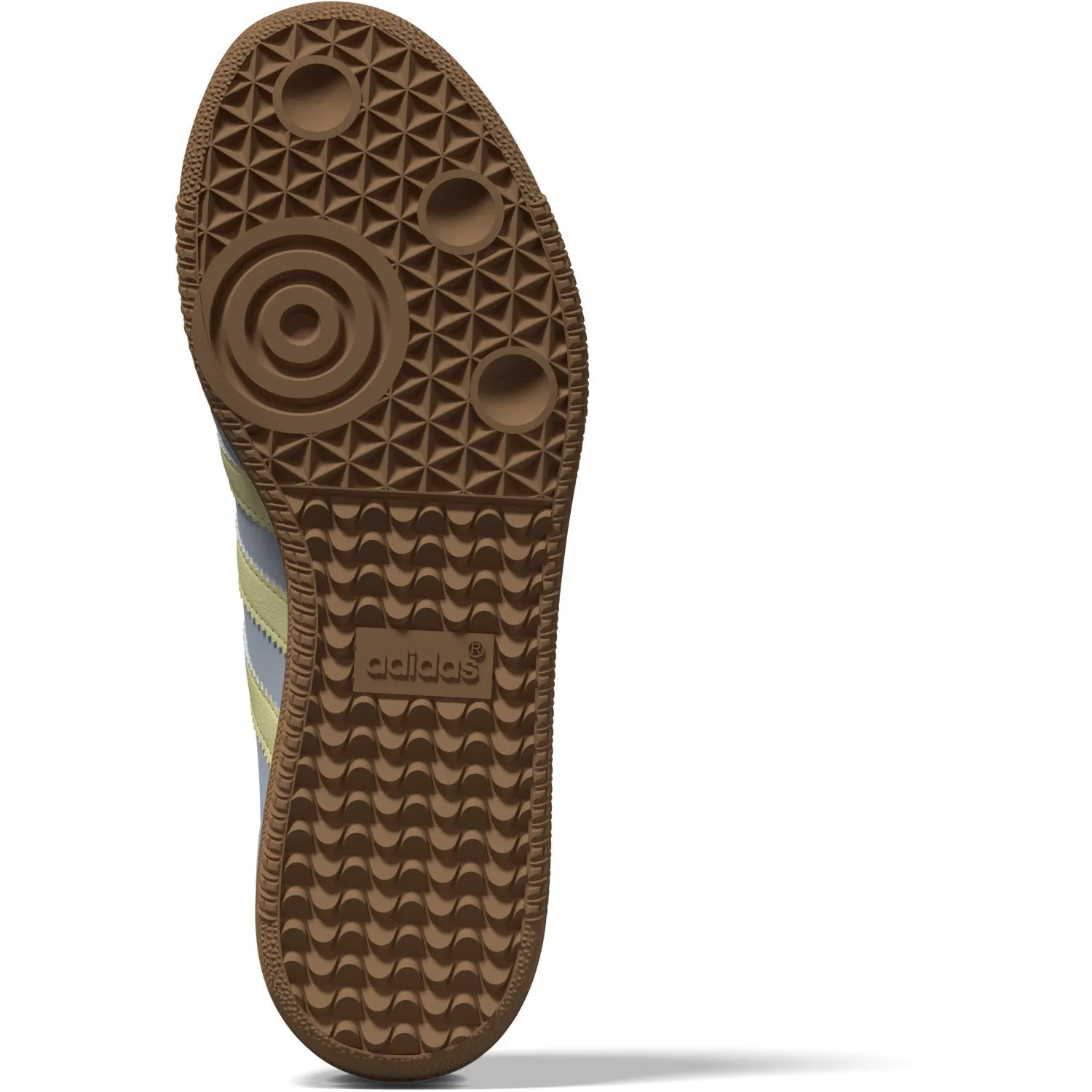 adidas Originals Wonder Blue/Powder Yellow/Gum 3 Samba Og J Sneakers MDOutsole Busy Days