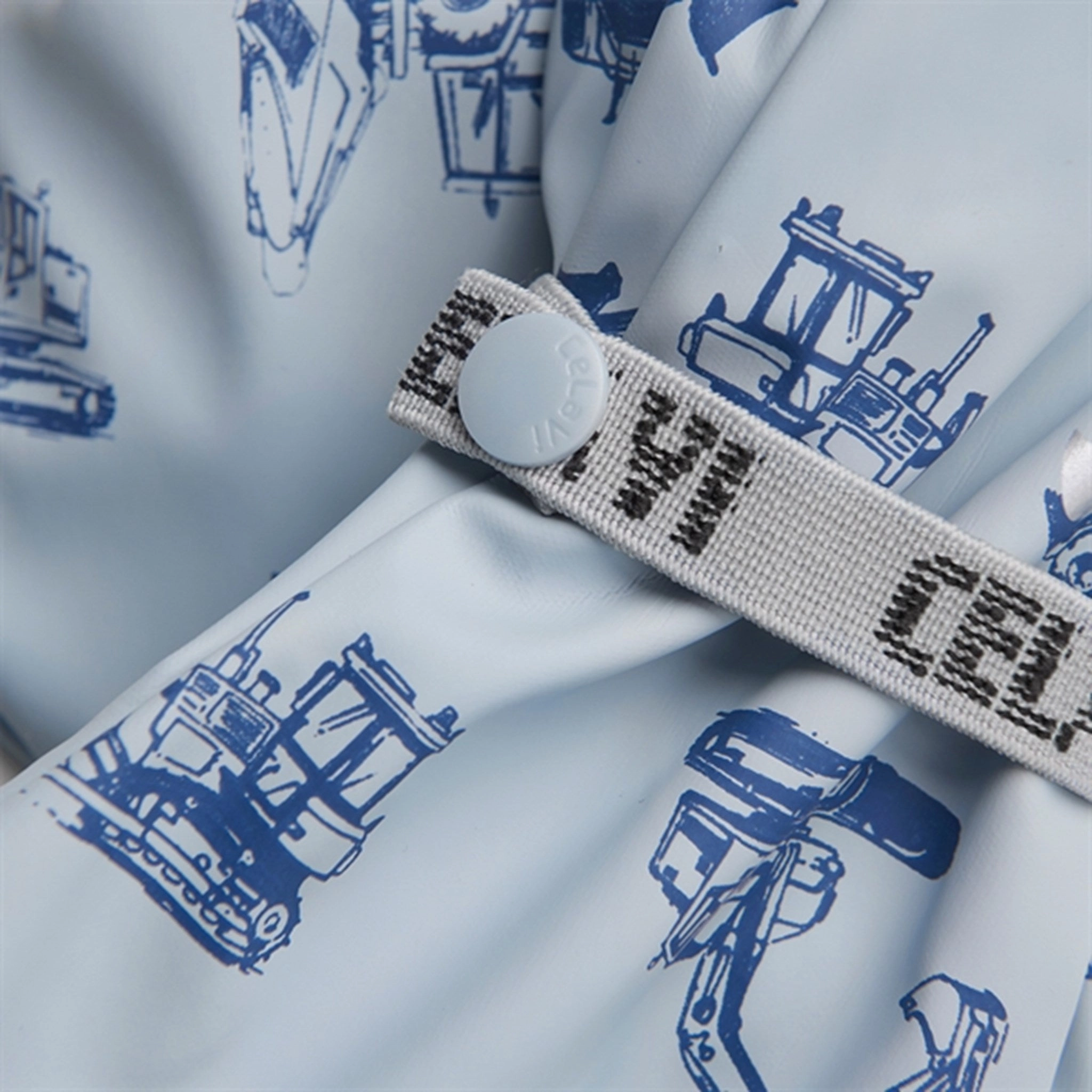 Street Path CeLaVi PU Footies w. Fleece Cerulean