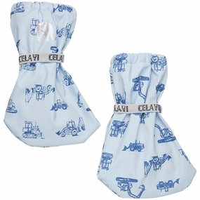 CeLaVi PU Footies w. Fleece Cerulean Health Glow Durable Cushion