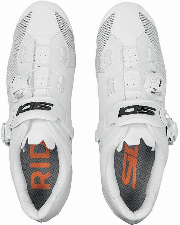 Smart Ease Sidi Genius 10 Knit Mens Cycling Shoes - White