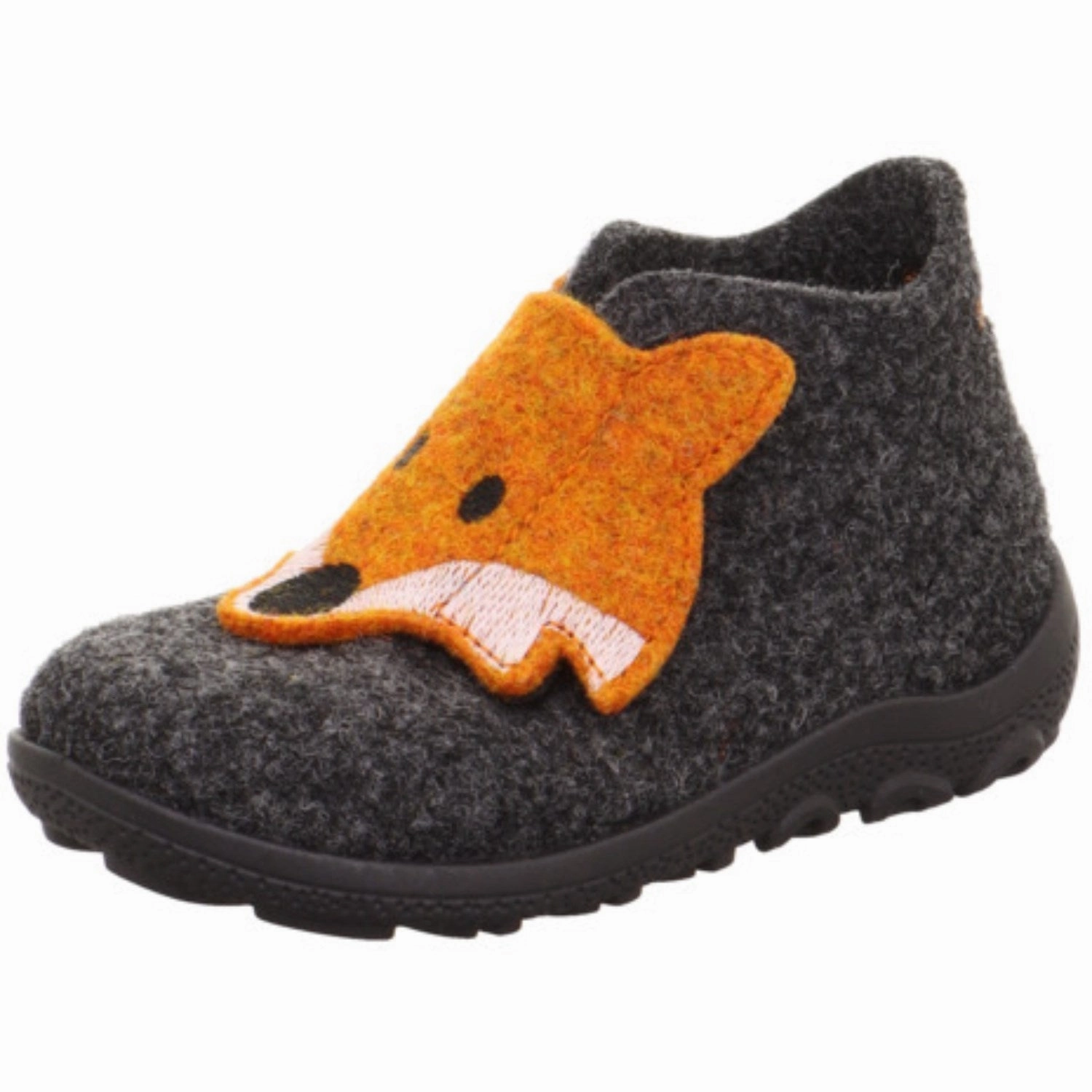 Superfit Grey/Orange Happy Octi Slippers With Warm Lining Relaxation Mode Washable