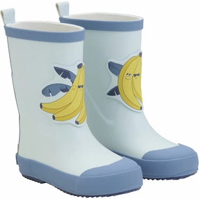 Multi-Season Wear CeLaVi Blue Heaven Wellies Banana