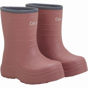 CeLaVi Brick Dust Thermal Wellies Embossed Durable Fit Durable Design